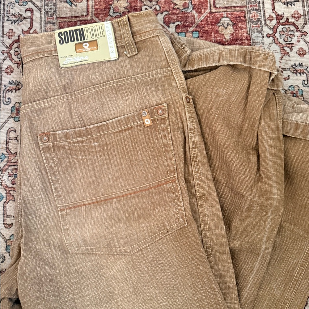 South Pole Brown Baggy Pants